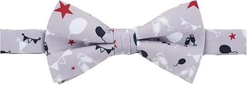 Miniatura 3 de Jacob Alexander Pajarita con diseño de estrella de champán para hombre, diseño de estrella y champán