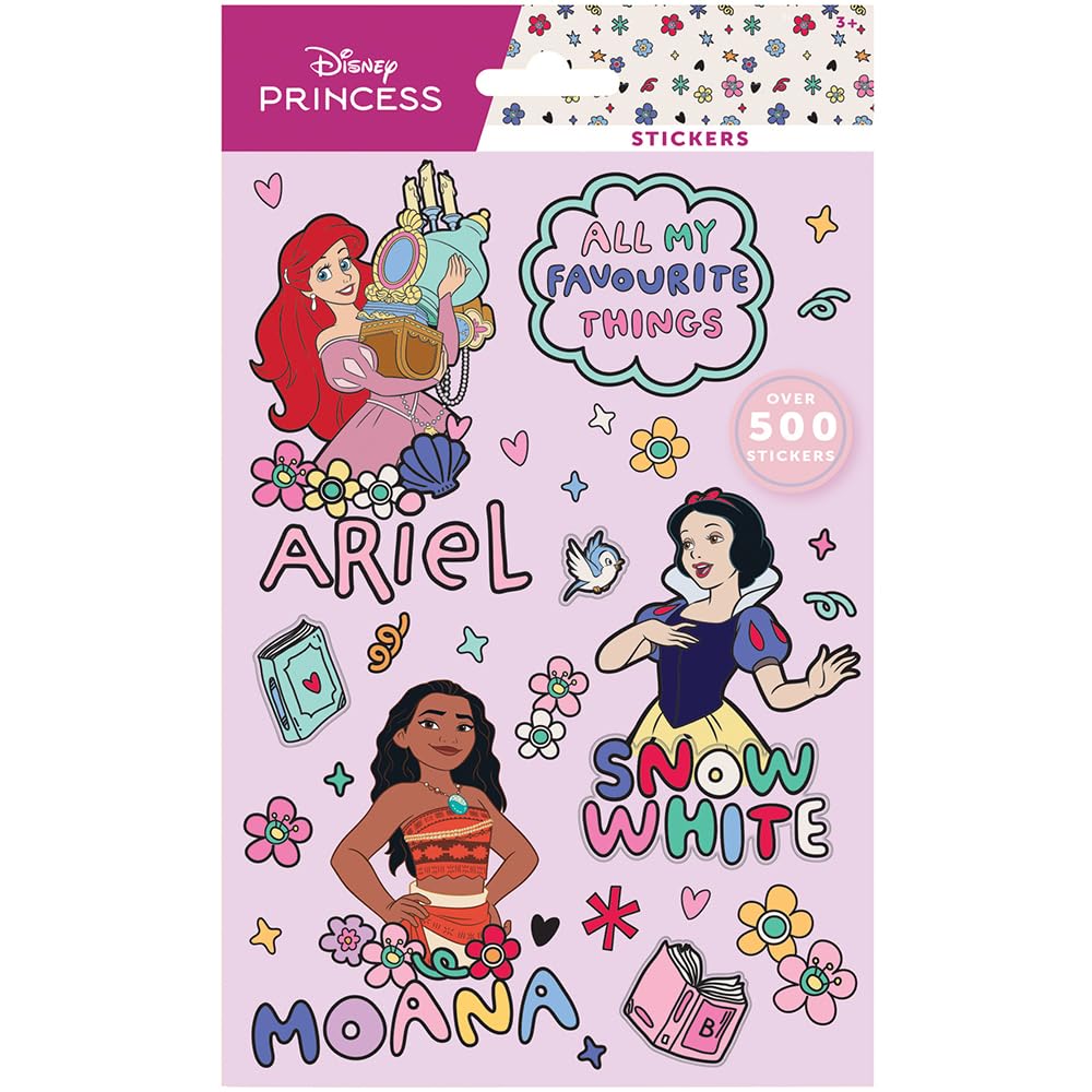 Design Group Creative Kids Craft Set Disney Princess 500 Stickers