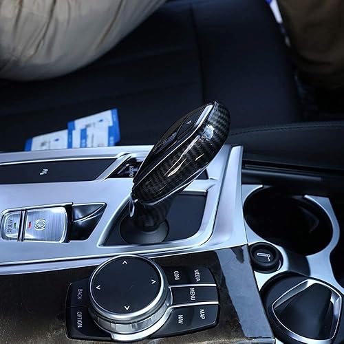 Miniatura 3 de YIWANG Accesorios de fibra de carbono para el interior del automóvil, para BMW 5 6 7 Series G11 G12 G30 2018 2019, para BMW X3 X4 G01 G02