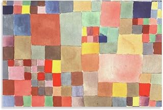 Flora on Sand, 1927 by Paul Klee Painting On Canvas Wall Art Poster Scroll Picture Print Living Room Walls Decor Home Posters 16x24inch(40x60cm)