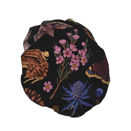 Miniatura 9 de Gorro de ducha para mujer, bonito gorro para cabello rizado, compatible con Wiener Dog Doxie Dachshund Weiner, perros y mascotas, gorro de baño