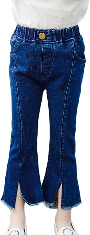 Wide Leg Flared Flare Jeans Denim Pants 