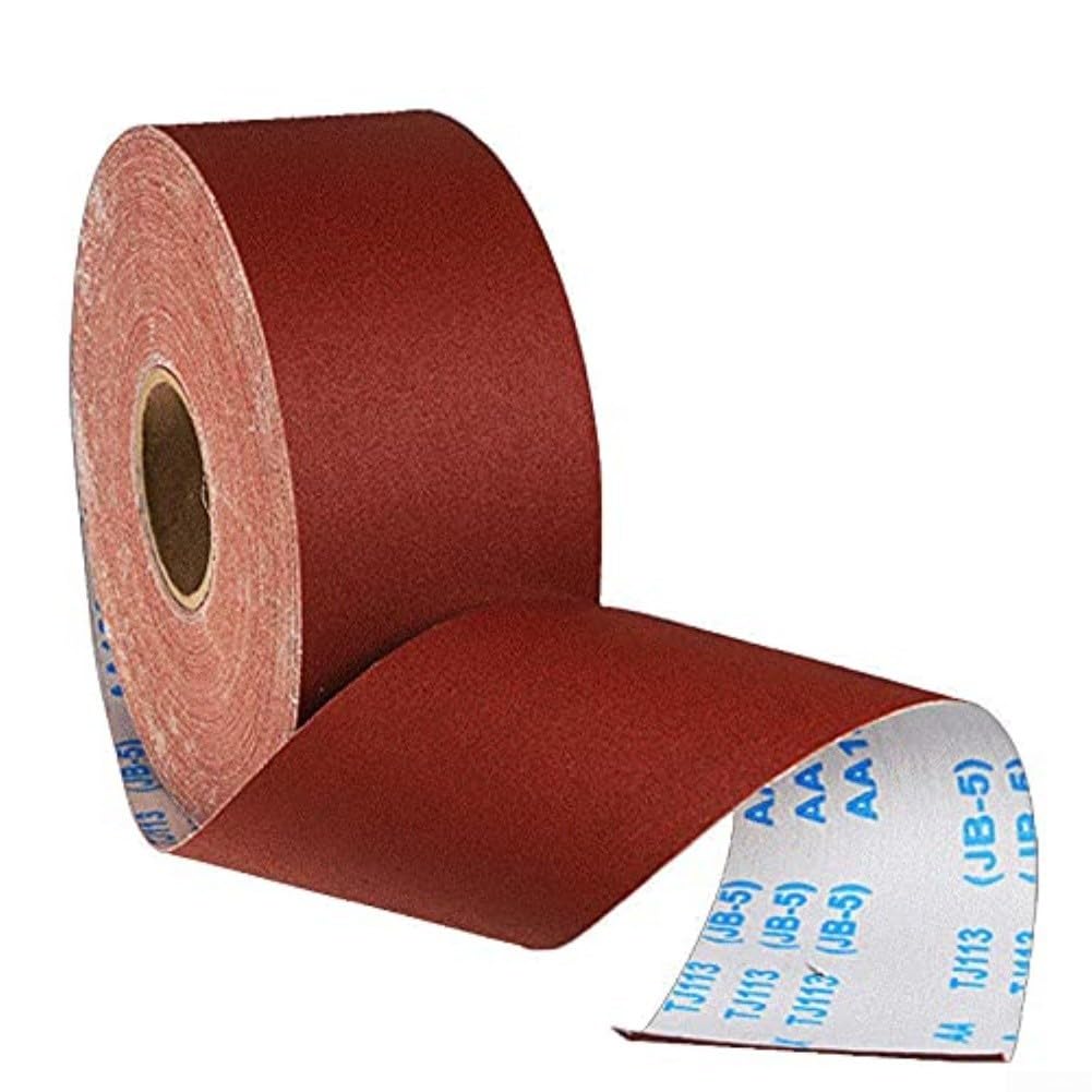 Rollo Lija 60 Tela Flexible 45m Metal para madera Rollo Lija(80)