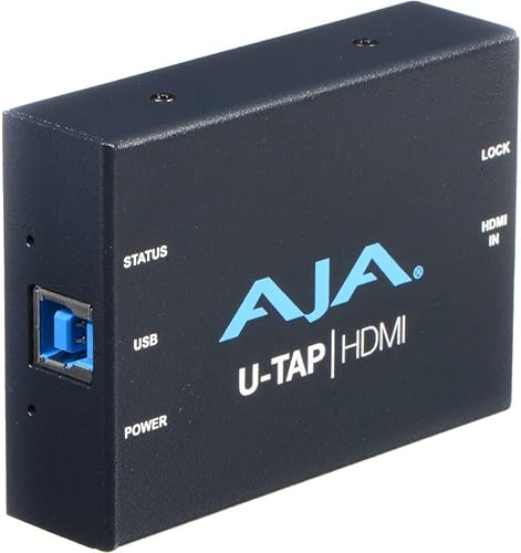 AJA U-TAP HDMI Simple USB 3.0 Alimentado HDMI Captura