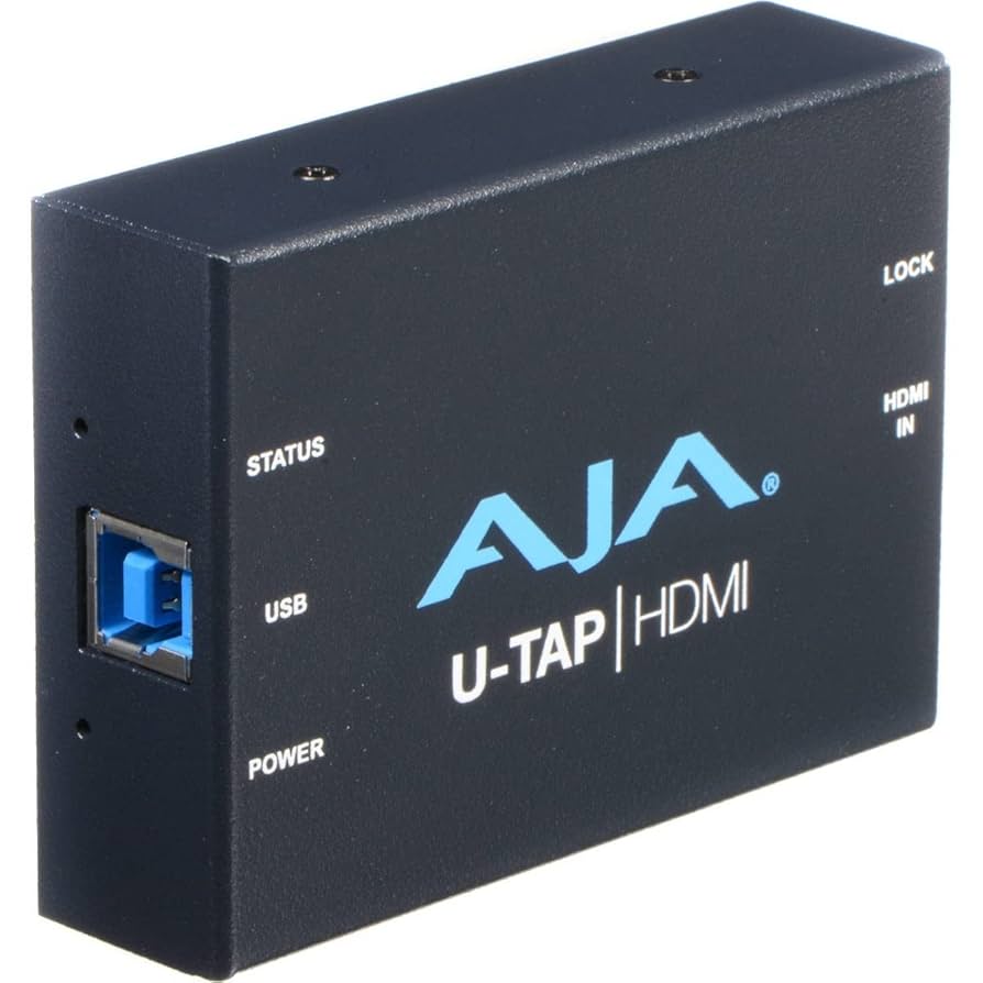 ビデオキャプチャー・キャプチャーボード AJA U-TAP HDMI Amazon.com: AJA U-TAP HDMI Simple USB 3.0 Powered HDMI