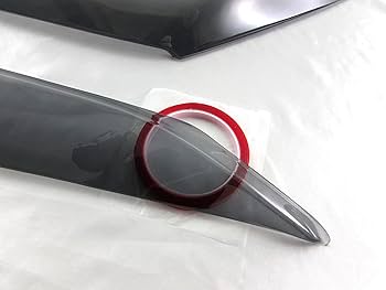 80ハリアー　ヘッドライトスモークカバー 80ハリアー 専用 ヘッドライトカバー スモーク : シックスセンス