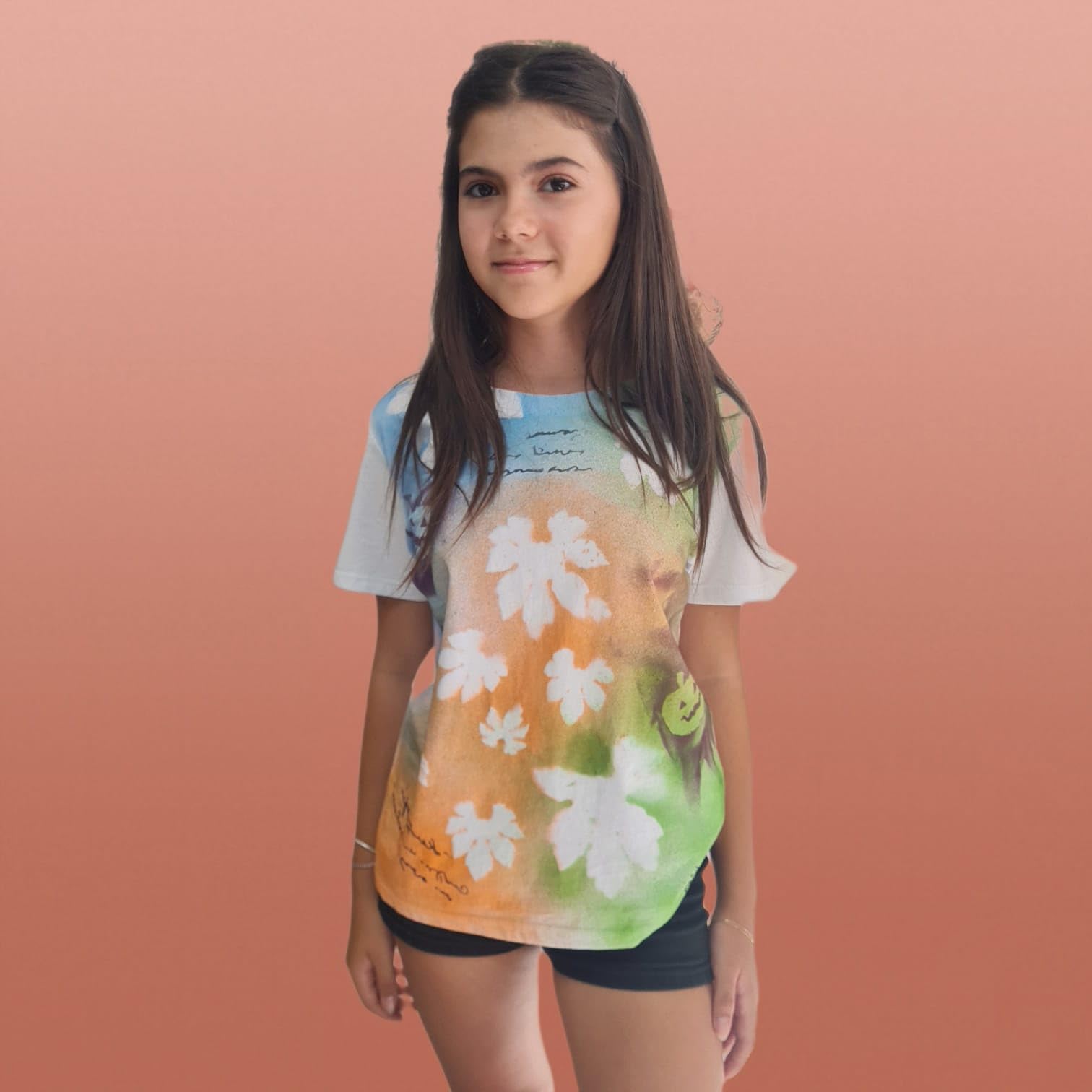 DEW DESIGN Spray Paint for Clothes & Textiles | Make Your Own Tie Dye Fashion 6 Solid Colors Dark Turquoise, Purple, Fucshia, Grass Green, Orange, Blue Jackets, Tshirts, 1.7 Fl Oz (Pack of 6)