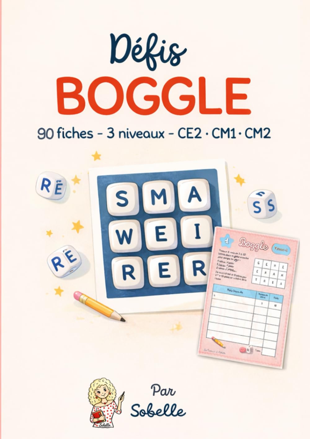 Défis Boggle: CE2, CM1, CM2