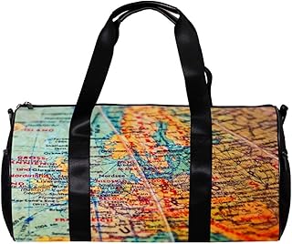 Faro al Mare Borsa da Viaggio Pieghevole Borsa da Viaggio Borsa Sportiva Leggera Borsa da Viaggio Grande capacità Borsone da Viaggio per Lo Sport di Viaggio 45x23x23cm