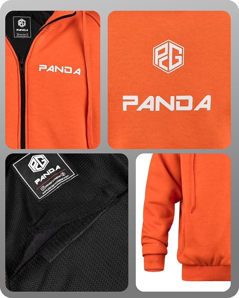 Motorcycle Hoodie for Men & Women Impact Armored Dual Sports All Season Motorbike Riding Sweatshirt Jackets - Image 8