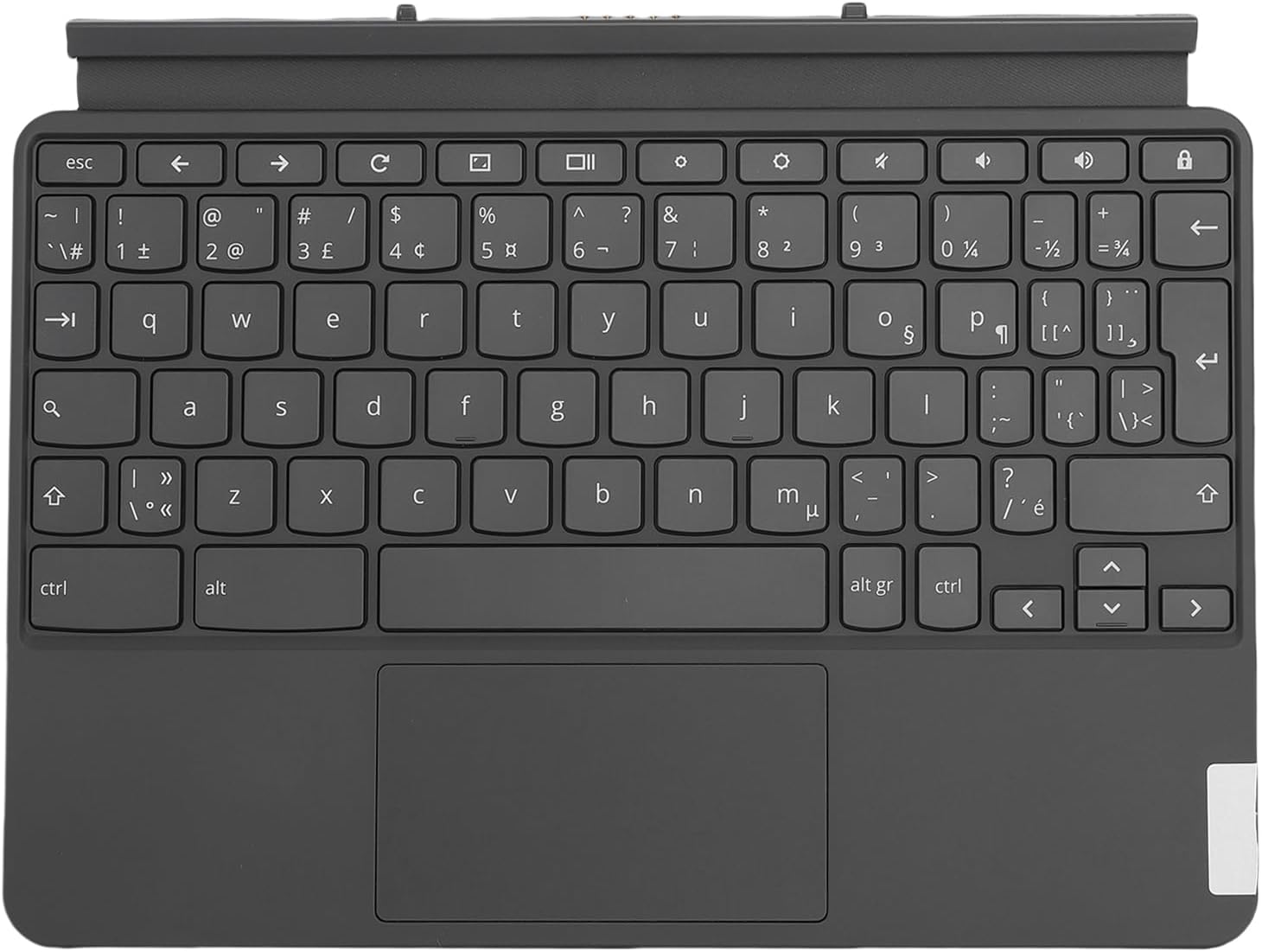 GOWENIC Keyboard with Touchpad for CT X636F Duet 10.1 Inch Tablet, French Canada Keyboard Layout, Full Size Keys, Quick Response
