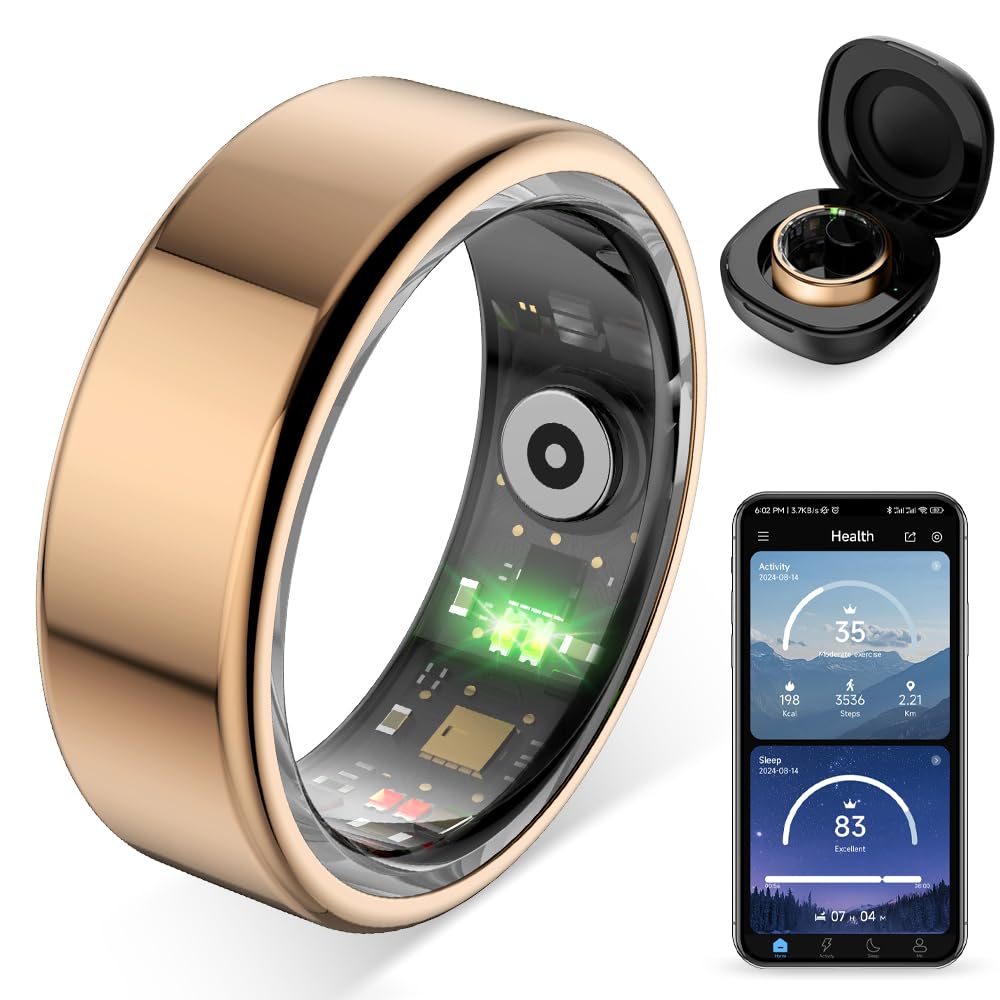 COLMI R02 Smart Ring in Rose Gold