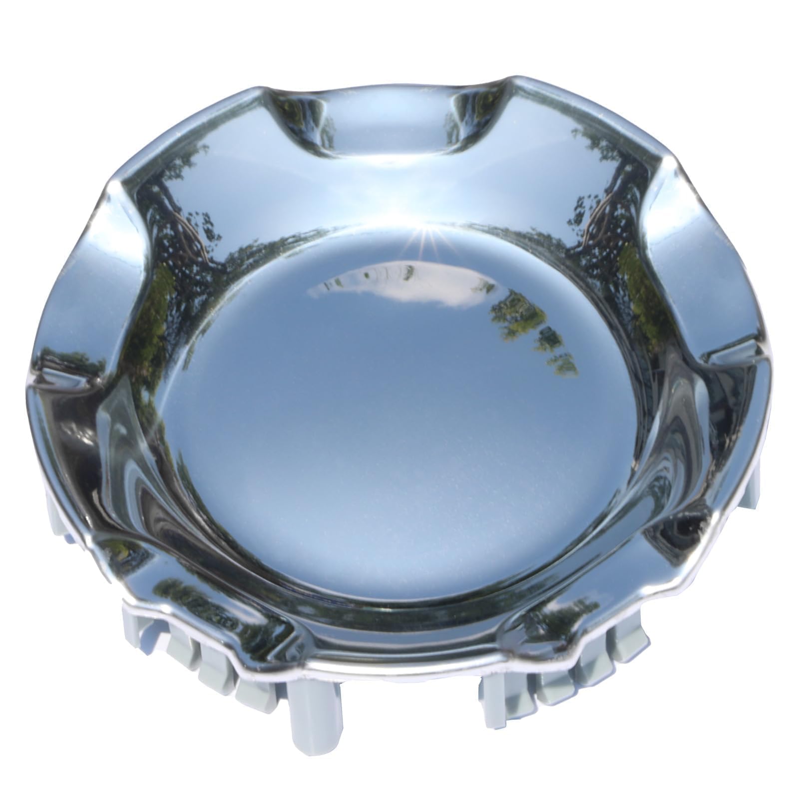 FUSCH Polished Aluminum Center Cap Fits Chevy LTZ Replaces 9596007 9595152