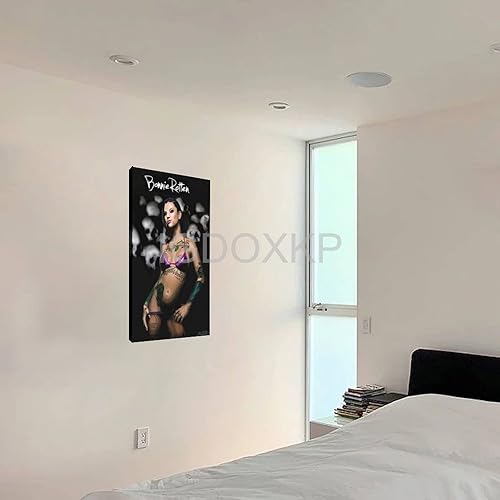 Miniatura 2 de IRollo Bonnie Rotten Tattoo Sexy Big Boobs Girl Photography Art Poster (2) Canvas Painting Wall Art Poster for Bedroom Living Room Decor