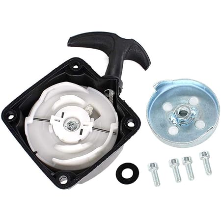 Batterie Starthilfe Booster Seilzugstarter Mit Mitnehmer Für Florabest FBK 4 B2 Motorsense – Perfekter Ersatz Für 4in1 Freischneider Reparaturset Für Freischneider