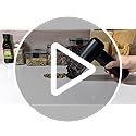 Car Vacuum Portable Cordless - 4 in 1 90°Foldable Mini Car Vacuum with 16000Pa, Rechargeable Handheld Air Duster with Brushless Motor for Auto Home Office Pet Hair (Black)