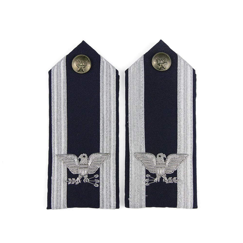 Amazon.com: Pair of USAF Mess Dress Hard Shoulder Boards, Colonel