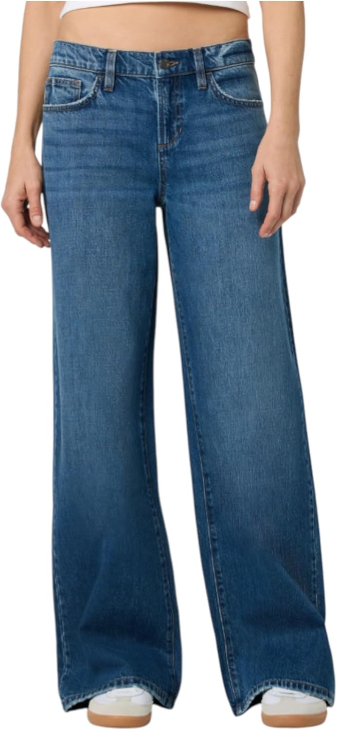 Joe's Jeans Women's The Lou Lou Low Rise Wide Leg Jeans