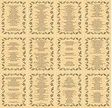 Set of 13 Book of Shadows Pages on Herbalism, Wicca, Witchcraft, like Charmed (Gold)