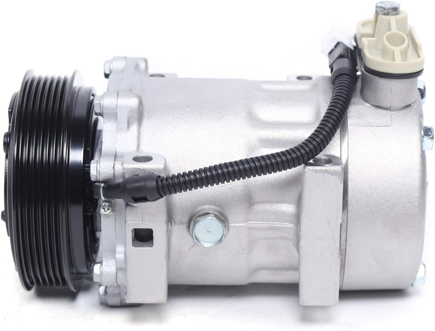 TBVECHI AC Compressor Air Conditioner Compressor, A/C AC Compressor and Clutch Fit for 97-01 Jeep Wrangler Cherokee 2.5 4.0L