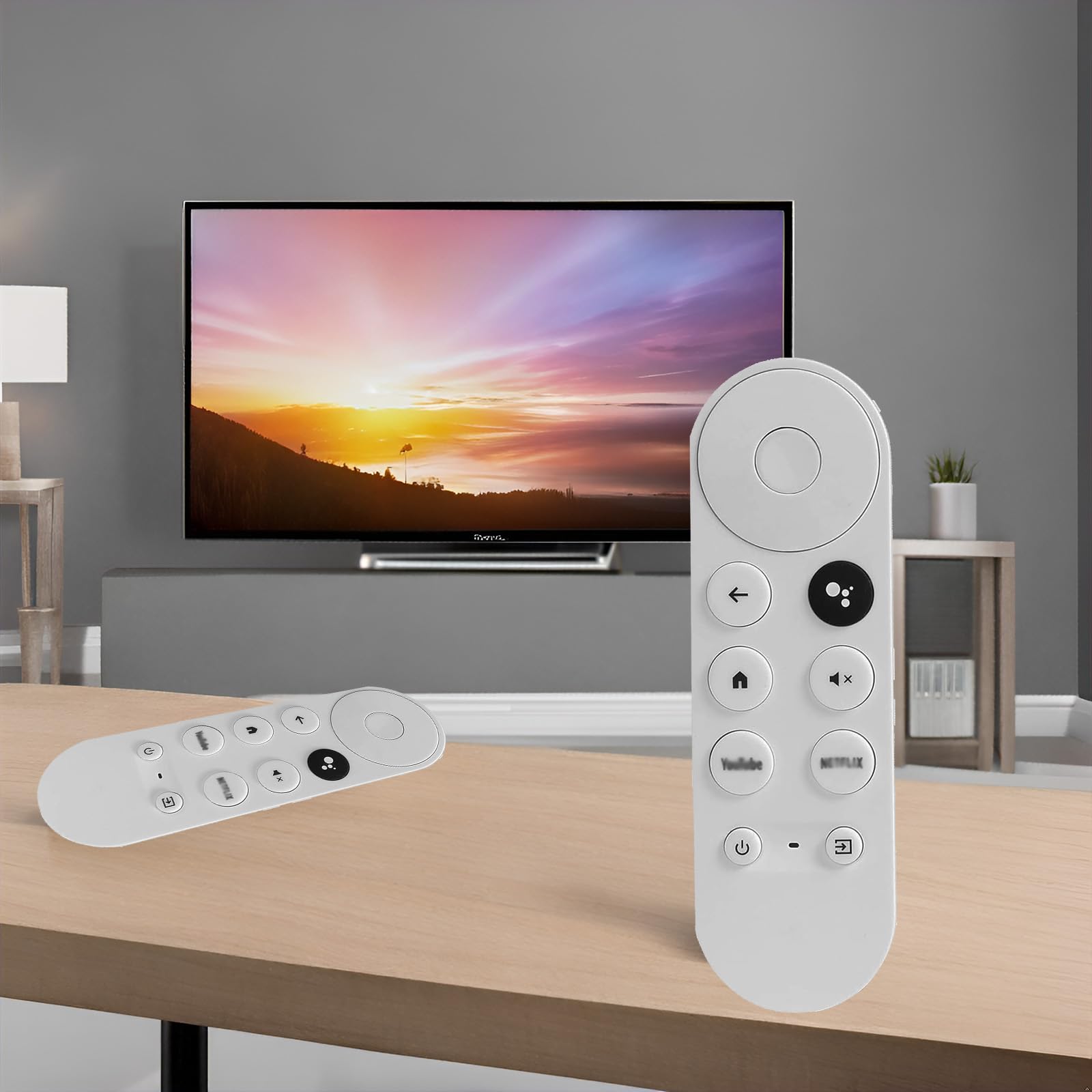 Amazon | Chromecast with Google 交換用リモコン G9N9N 音声リモコン