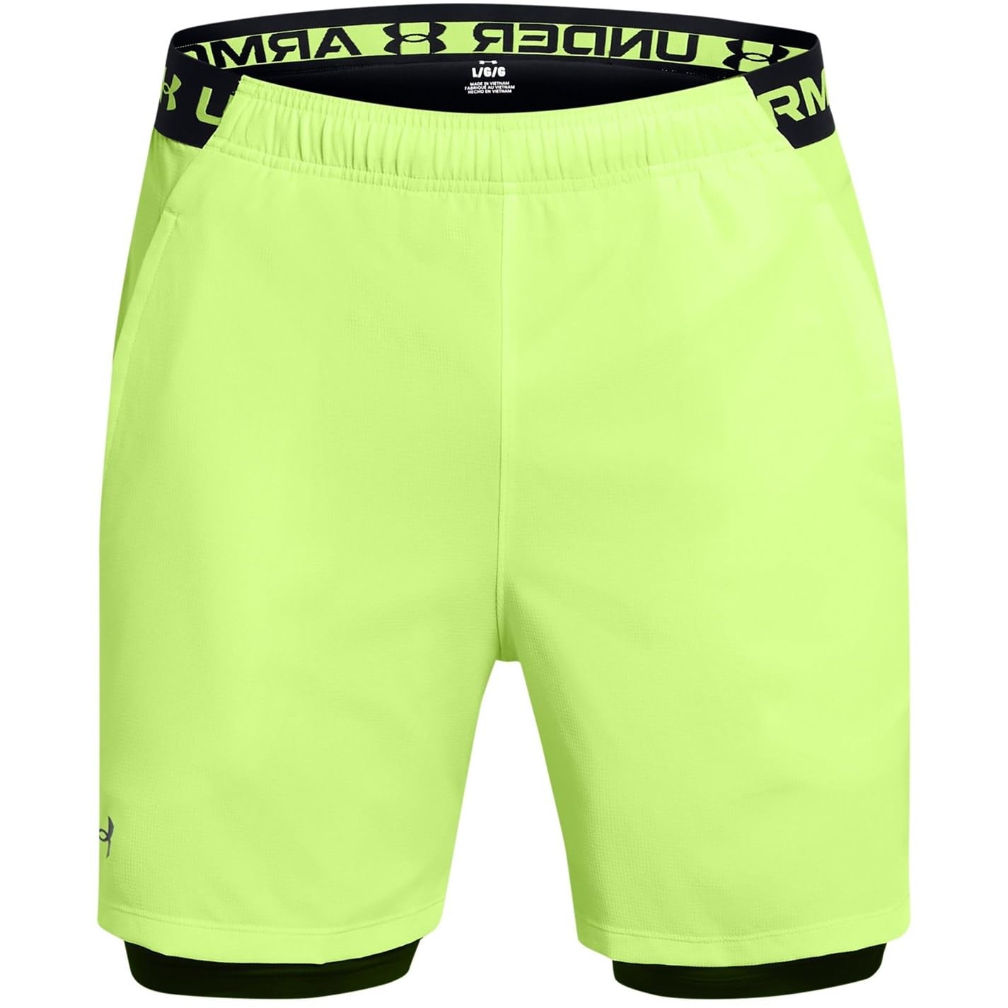 Under Armour Men's Vanish 2-In-1 Shorts - Green - L