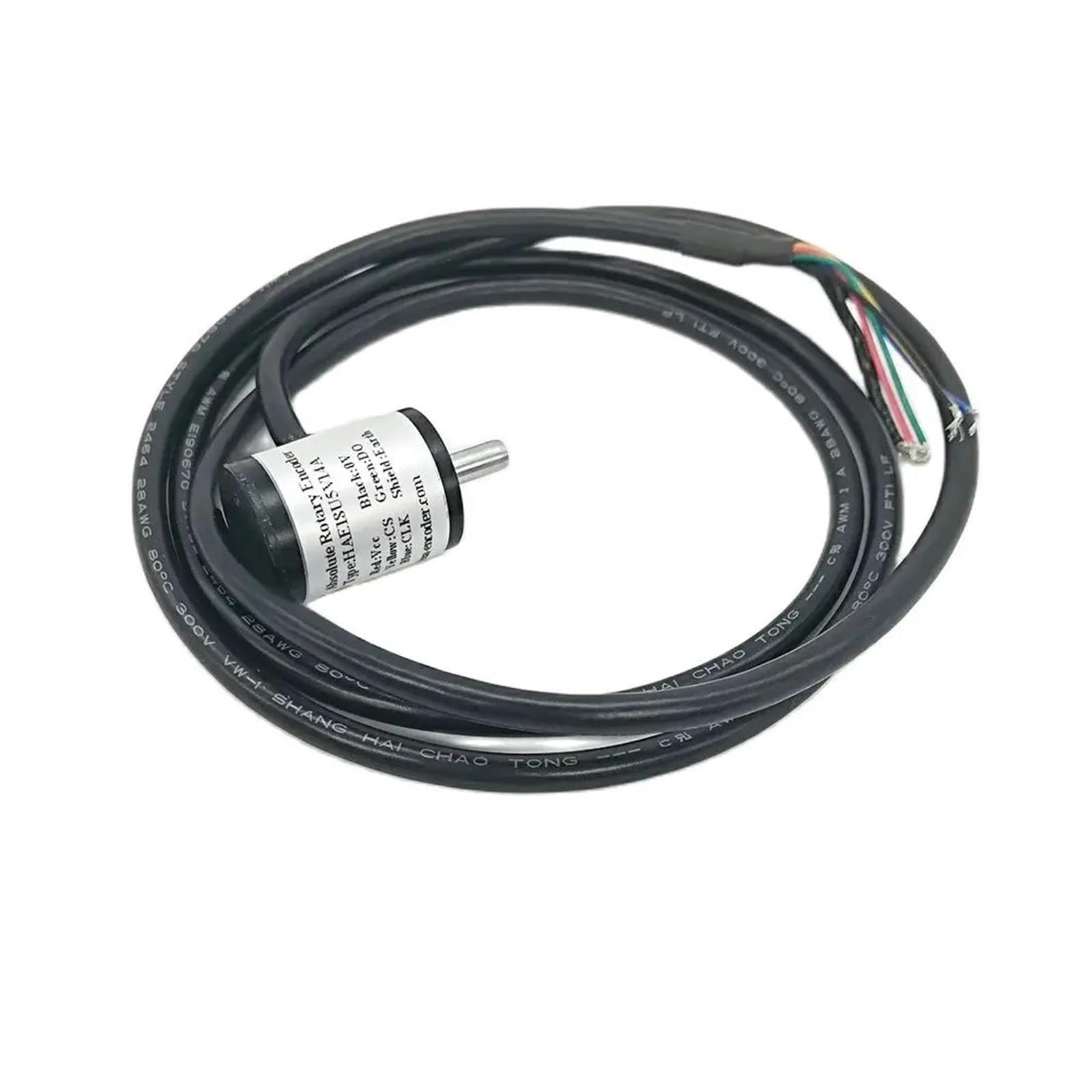 12 bit Magnetic Hall Effect Angle Encoder HAE18 SSI Absolute Rotary Encoder