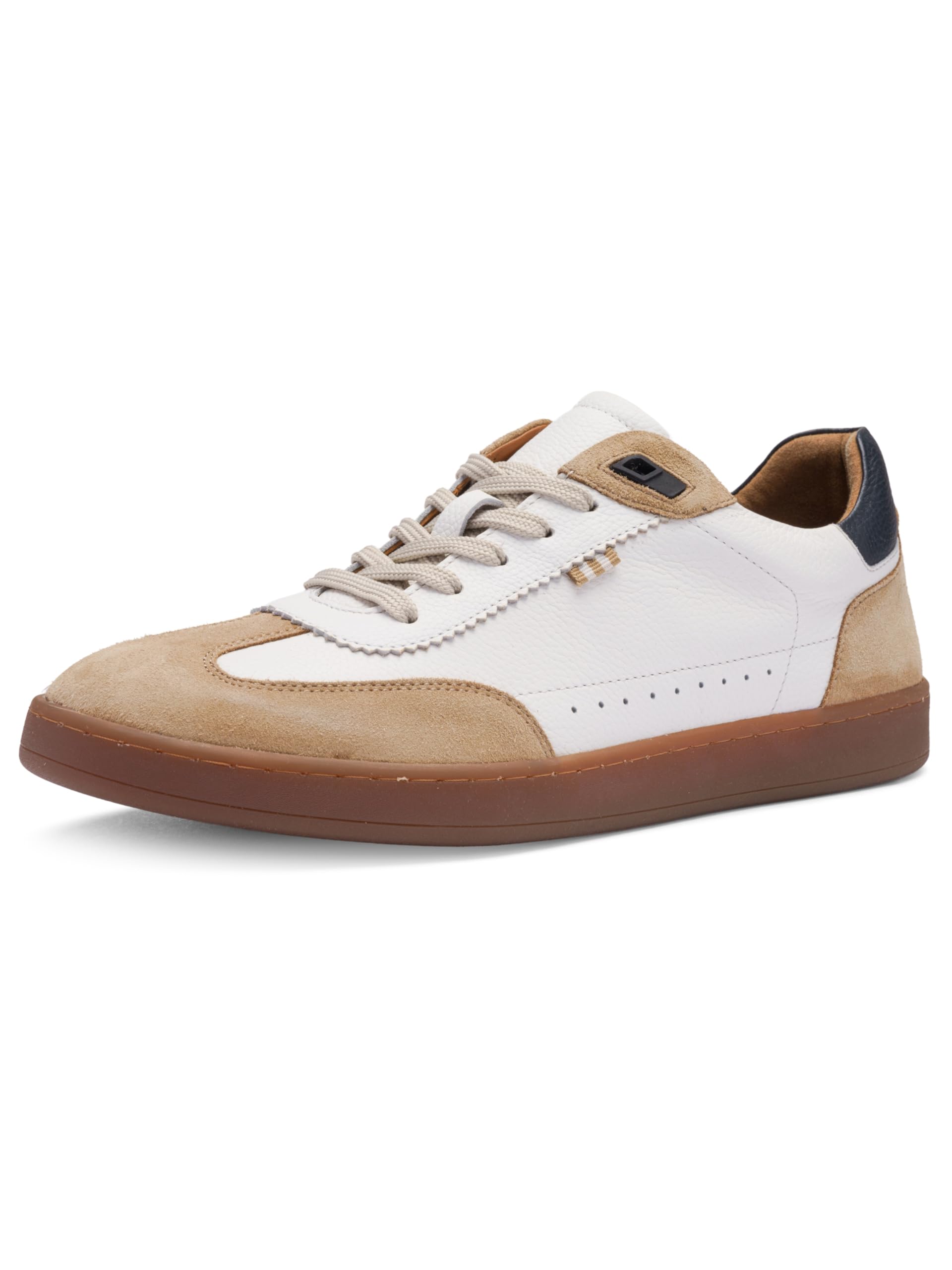 ARA Men's Fabiano Sneaker, Beach White Blue, 7.5 UK