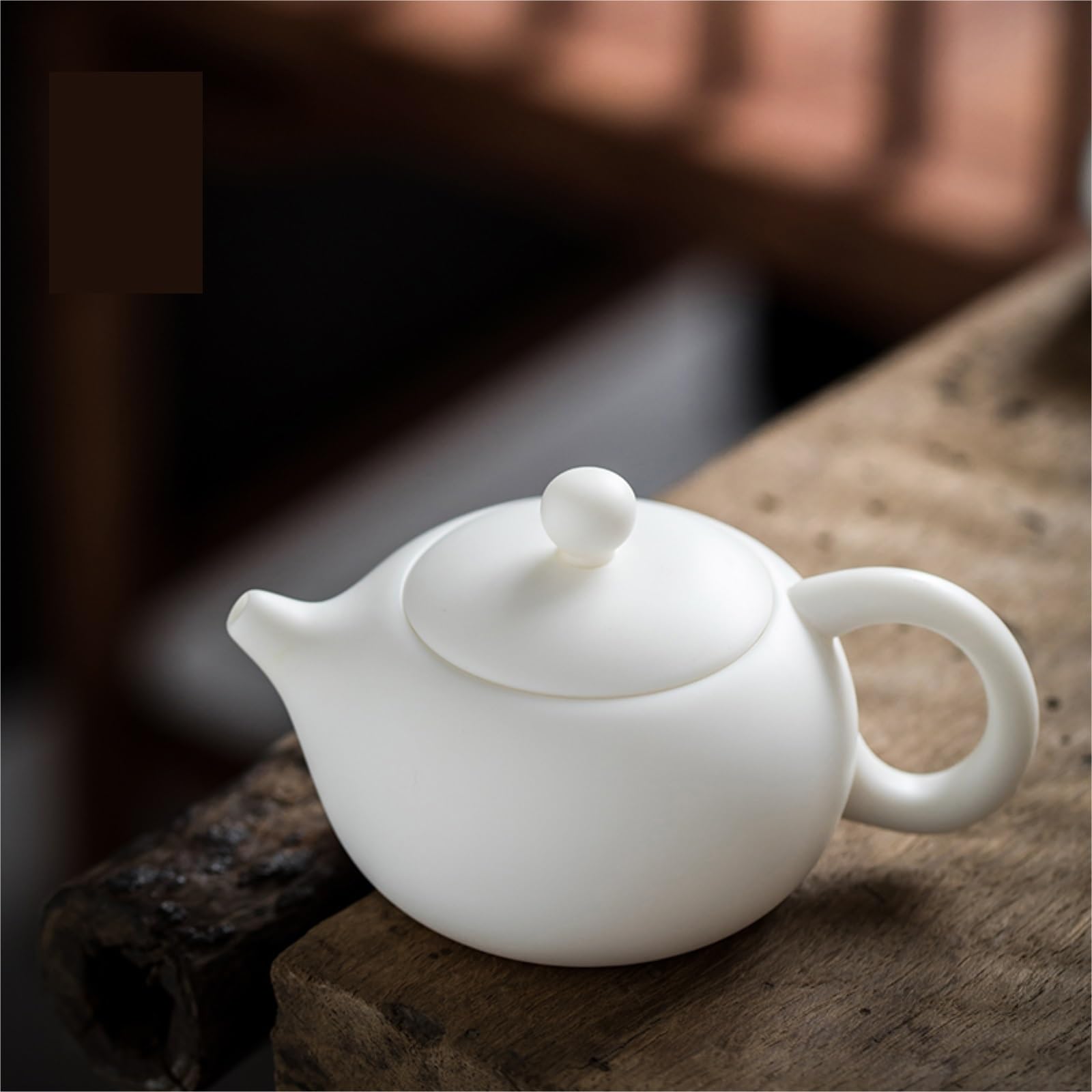 Tetera Té De Flores Tetera De Porcelana 160 Ml, Cerámica Gongfu Con Filtro Resistente Al Calor