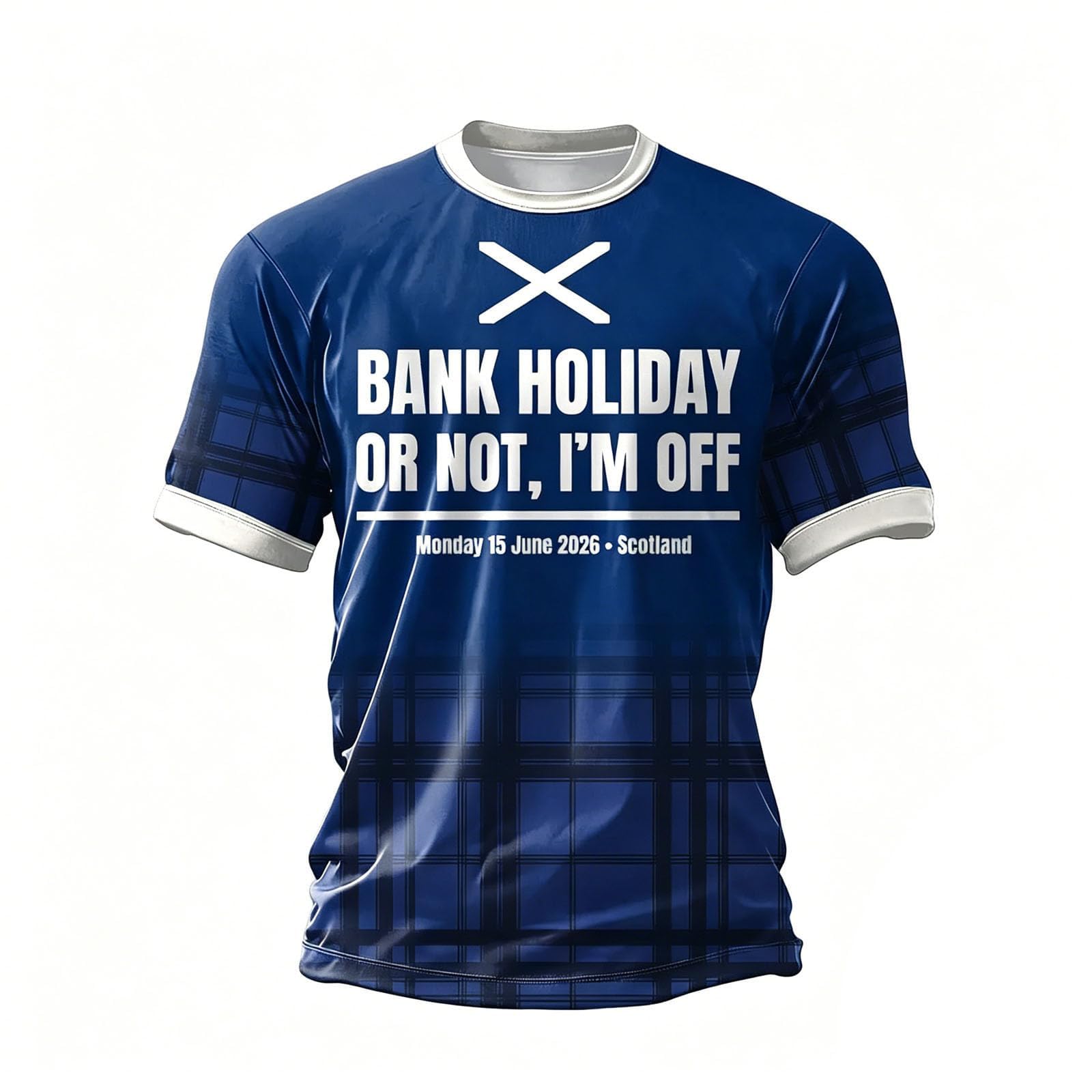 WDCHAOYUE Mens Scotland Flag Soccer T-Shirt Football 2026 World Cup Scotland Short Sleeve Crewneck Shirt for Football Fans Supporters