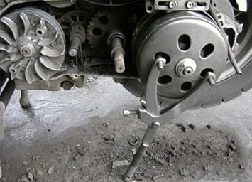 Volan Varyatör Debriyaj Anahtarı Ayarlanabilir açma boyutu, Tutucu Göbek Volan Dişli Anahtar Motosiklet Kayışı Kasnağı Çıkarma Tutucu Onarım Kilitleme Aracı
