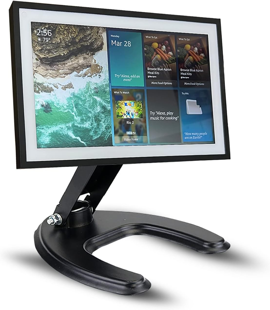 Stand for Echo Show 15, Adjustable Mounting Bracket for All