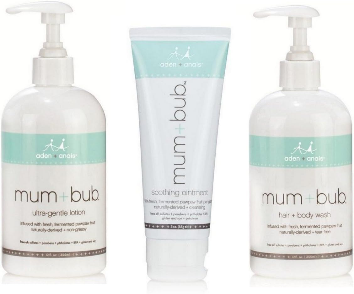 Aden and Anais Mum and Bub 3 Piece Set