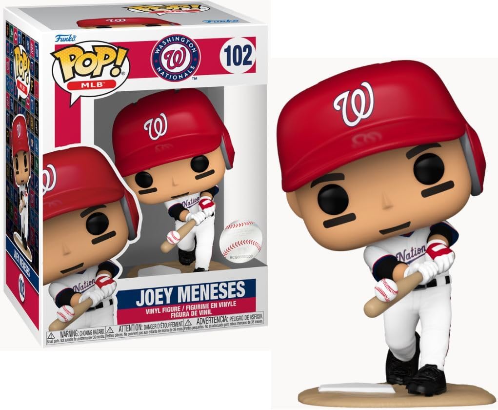 Funko Pop Collectible Toy Figure - Joey Meneses - MLB - Collectable Vinyl Figure - Gift Idea - Official Merchandise - Toys for Kids & Adults - Sports Fans