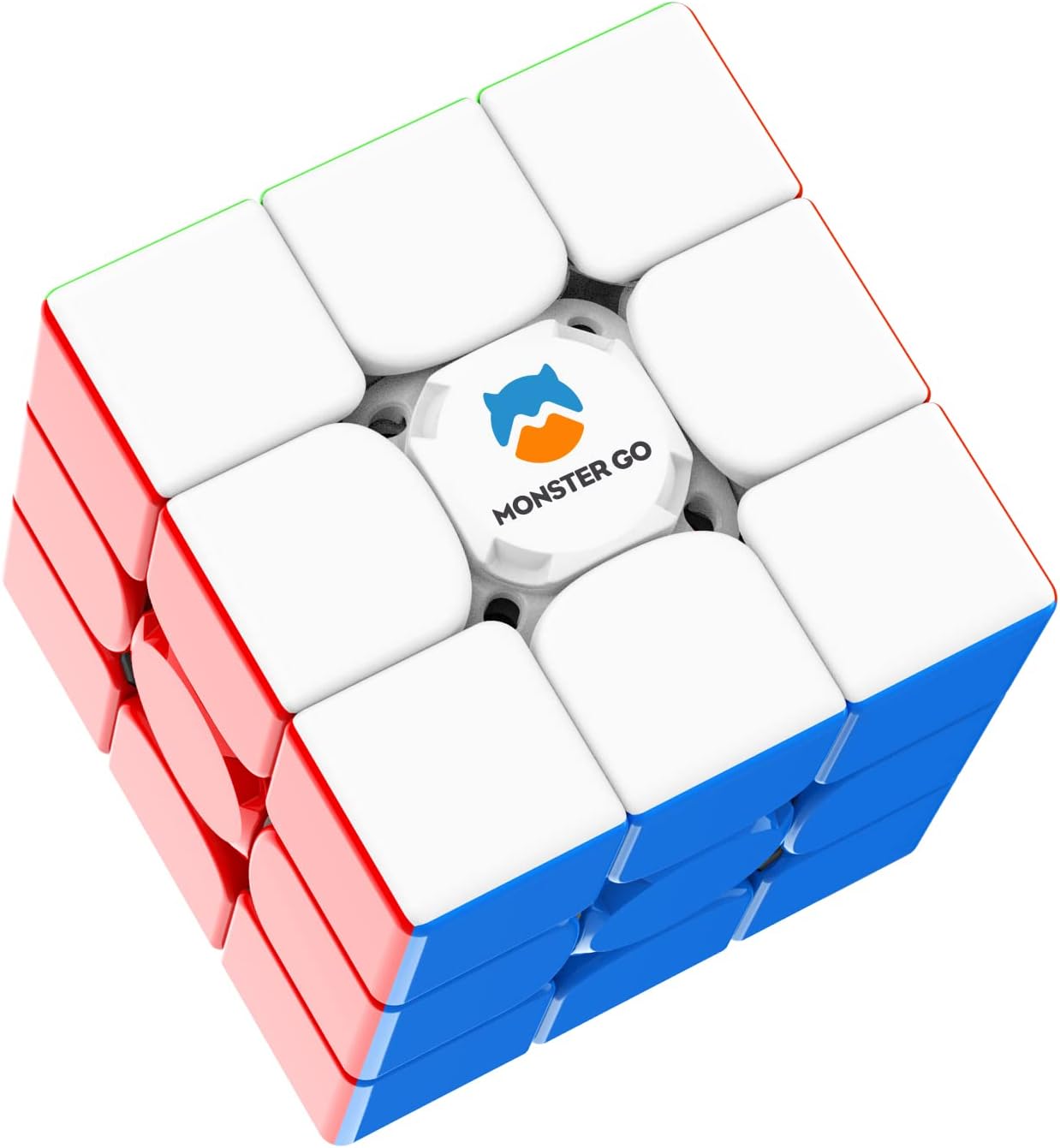 Monster Go 3Ai, 3x3 Speed Puzzle Cube MG356 Smart Cube Intelligent Tracking Timing Movements Steps with CubeStation App(Box)