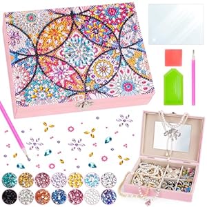 Eichhoo JOY2024066 Diamond Painting Schmuckkästchen Rosa