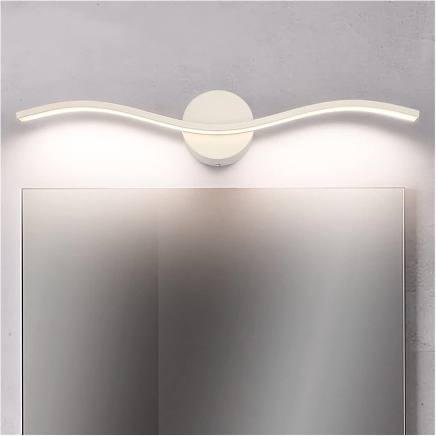 Applique Murale LED étanche blanche 12W pour lustre d'intérieur et miroir chambre