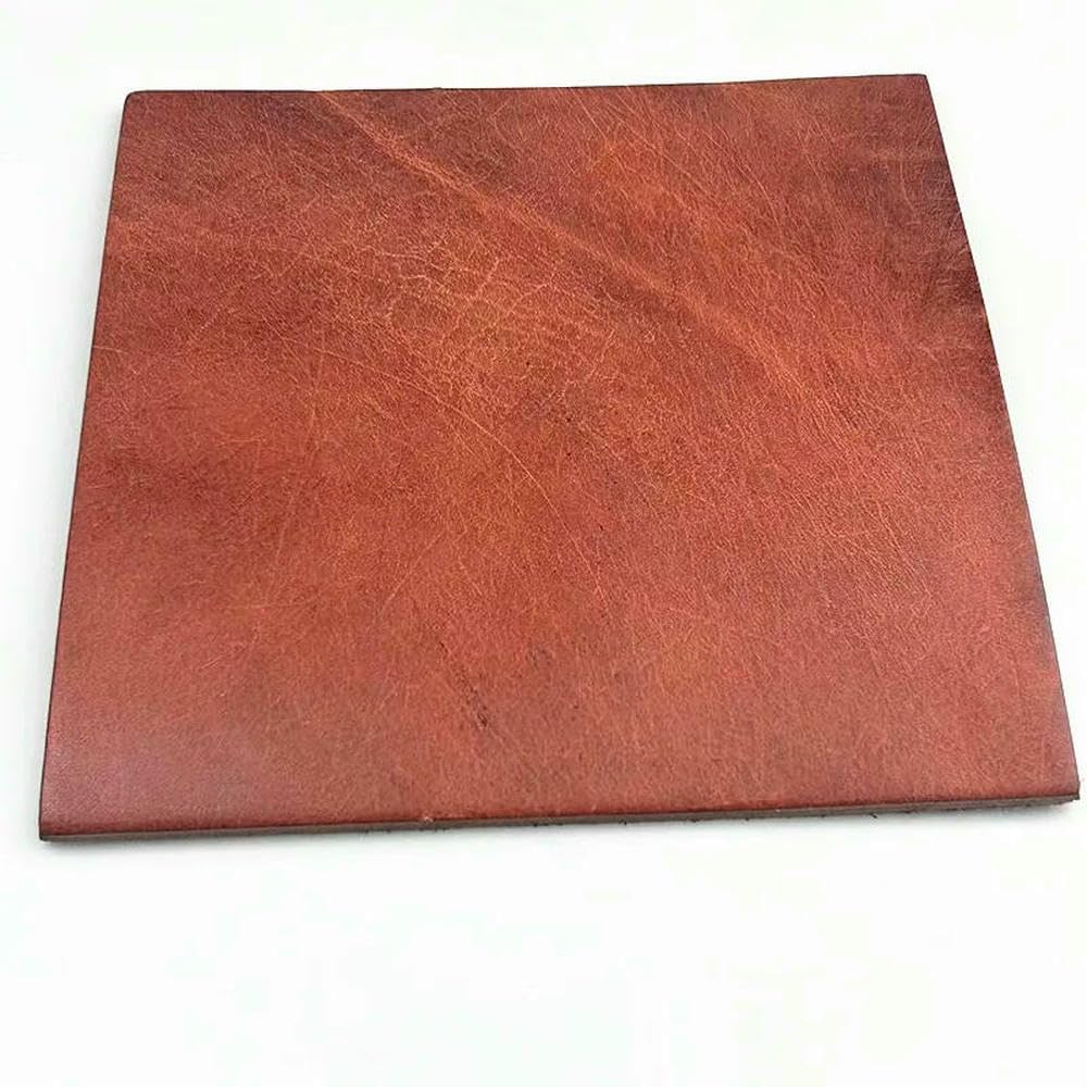 Cuir de vachette pleine fleur de 5mm, idéal pour maroquinerie d'exception et ceintures robustes