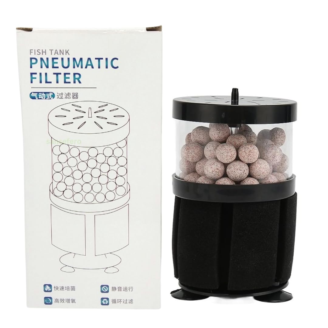 SANSEFERO Premier Plants 3 In 1 Pneumatic Filter With Bio Ball Ecological Sponge Media For Bio Filteration In Fish Tank (B0CDHL7PRK) Amazon Price History, Amazon Price Tracker