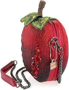 Mary Frances Apple a Day, Red: Handbags: Amazon.com