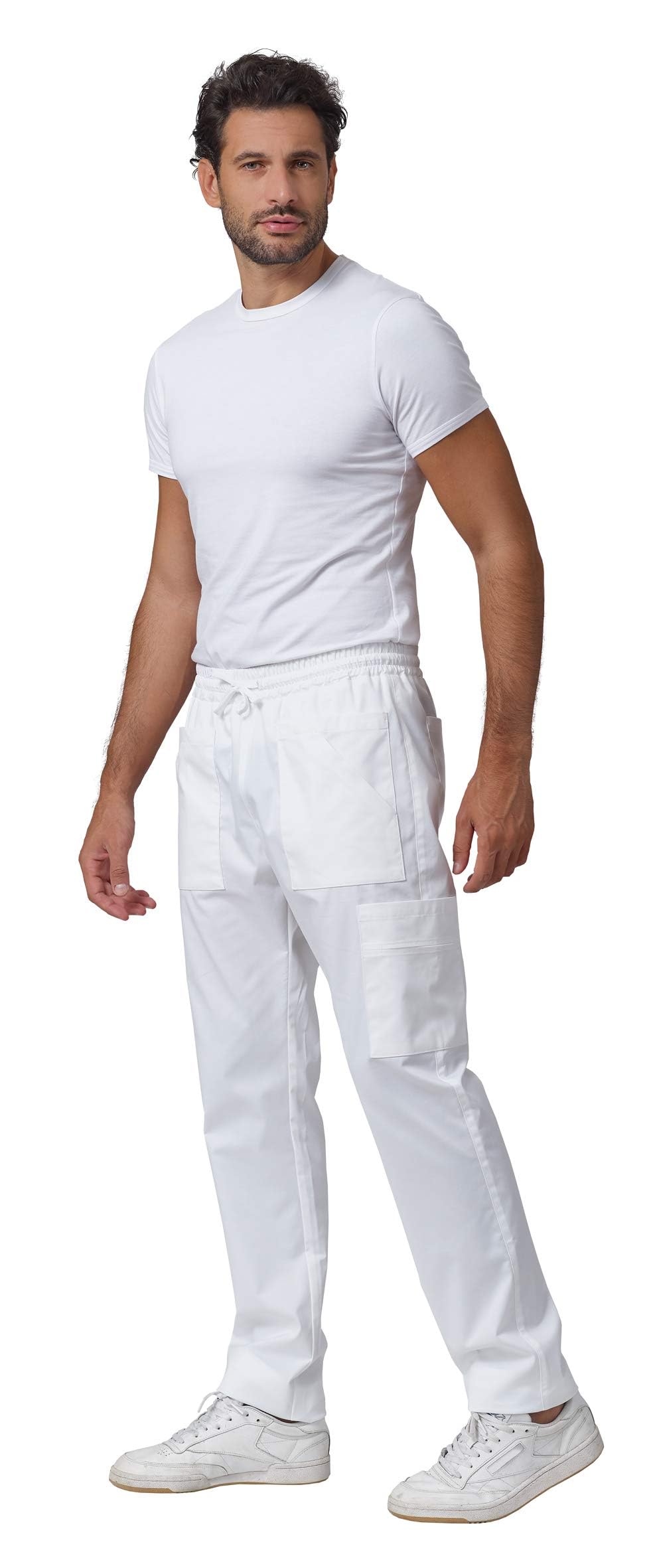 Immagine del prodotto: SIGGI Pantaloni Cruz Bianco, XS · Taglia XS · Colore Bianco · Stile Gamba Dritta · Motivo Tinta unita