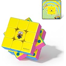 GAN Minions i4 Maglev, Bluetooth Speed Cube 3x3, Omni-Directional Smart Core, App Connected Magnetic Speedcube with Charging GANPod, Gift for Kids Adults, Gyroscope Timer Movement Tracking, UV Version