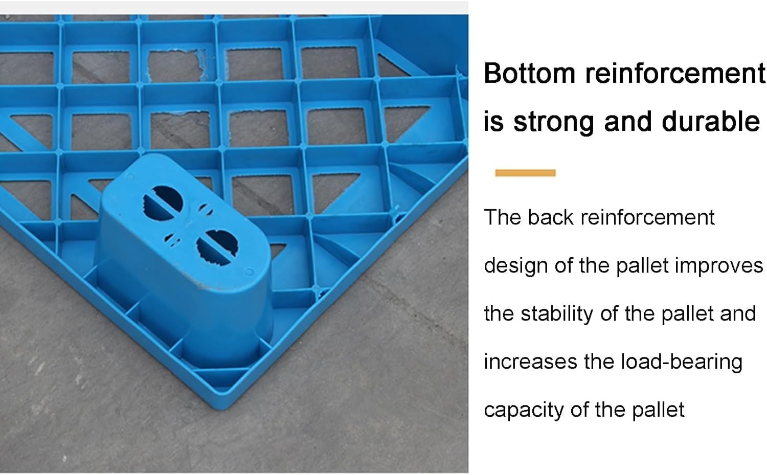 Storage Racks Breathable Mesh Ventilated Tray Indoor and Outdoor Storage Mesh Mat for Dog Garden Basement Moisture Resistant Pallet(Yellow,100x80x14cm)