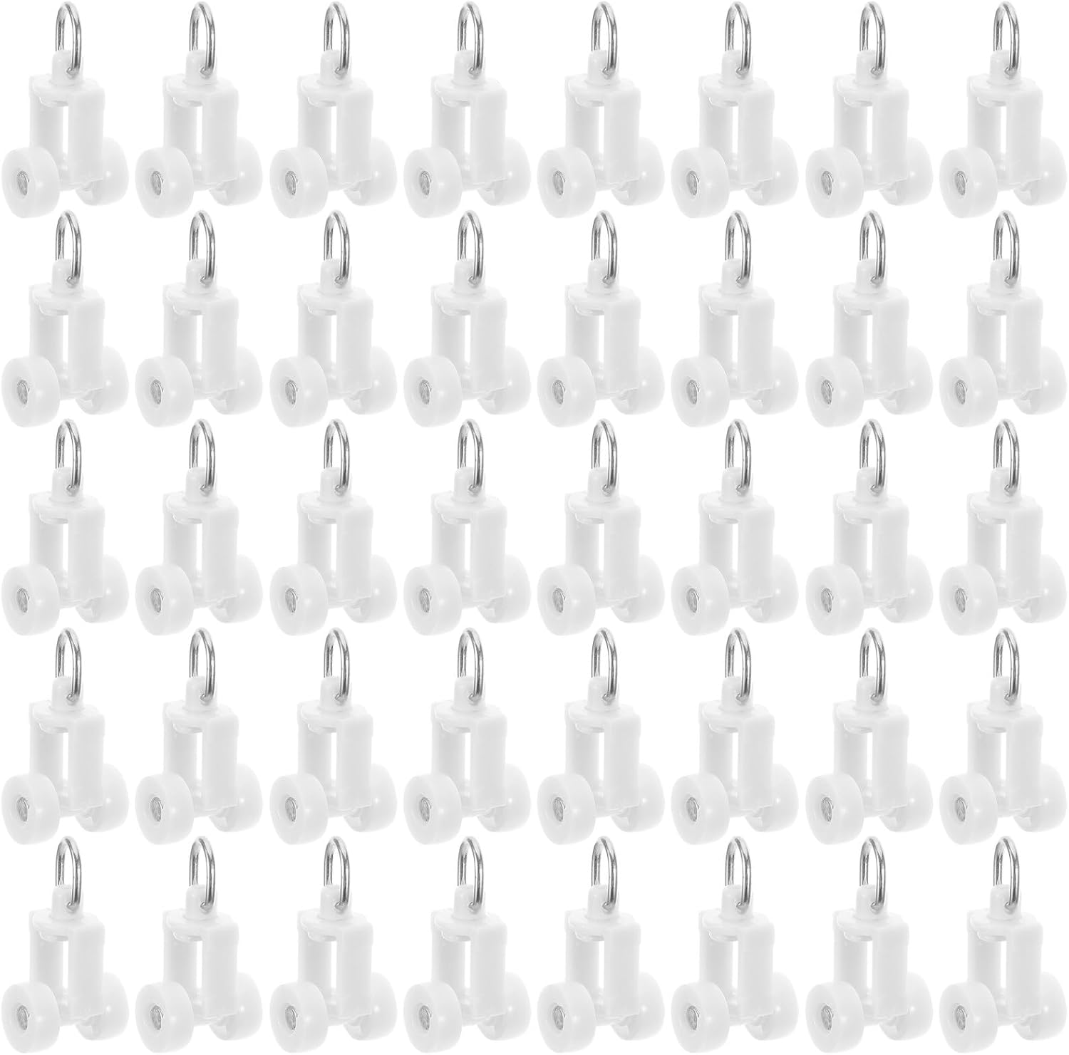Curtain Track Rollers 100pcs with 11mm Wheels