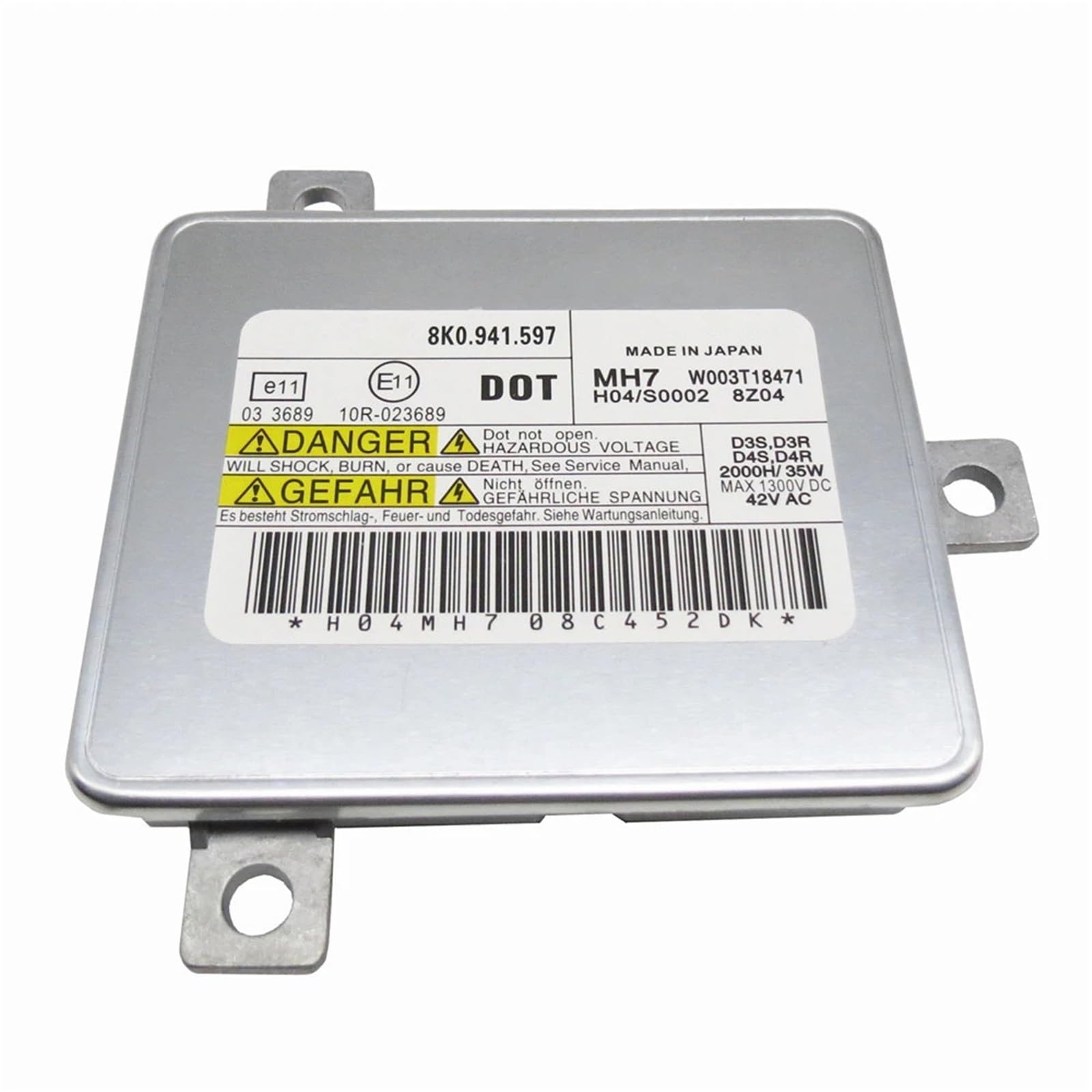 Xenon-Scheinwerfer-Vorschaltgerät-Modul 8K0941597 8K0941597C 8K0.941.597 W003T18471 1 Stücke