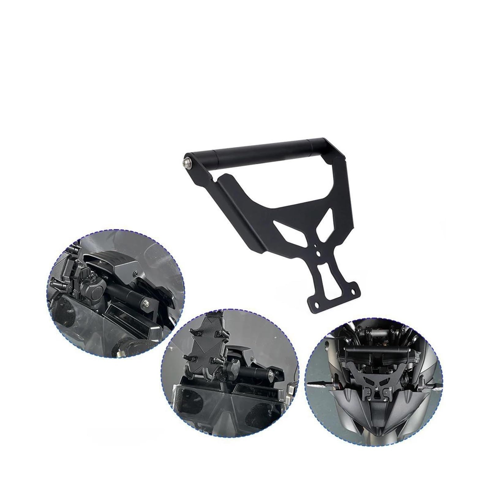 Support D'extension Barre Guidon Téléphone Portable pour pour Tracer 9GT 900GT 9/900/GT Support Navigation pour Téléphone Portable 9 900GT
