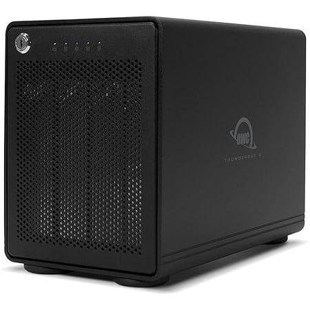 OWC ThunderBay 4 0 TB 40 GB/s Raid de Cuatro bahías Thunderbolt 40 GB/s