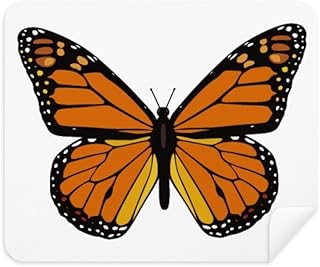 Butterfly Specimen in Orange Cleaning Cloth Screen Cleaner 2pcs Suede Fabric