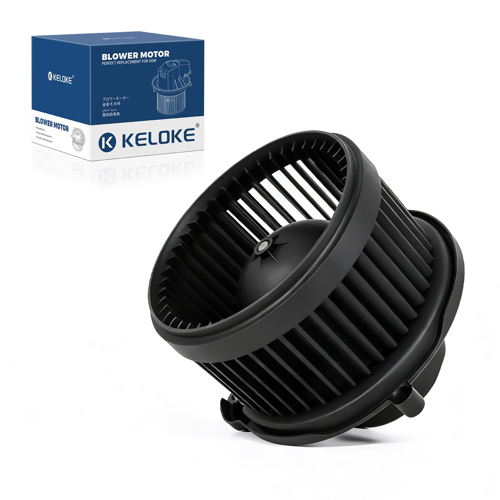 KELOKE 700211 Front AC Blower Motor Fan for Chevy &amp; GMC &amp; Pontiac &amp; Saturn