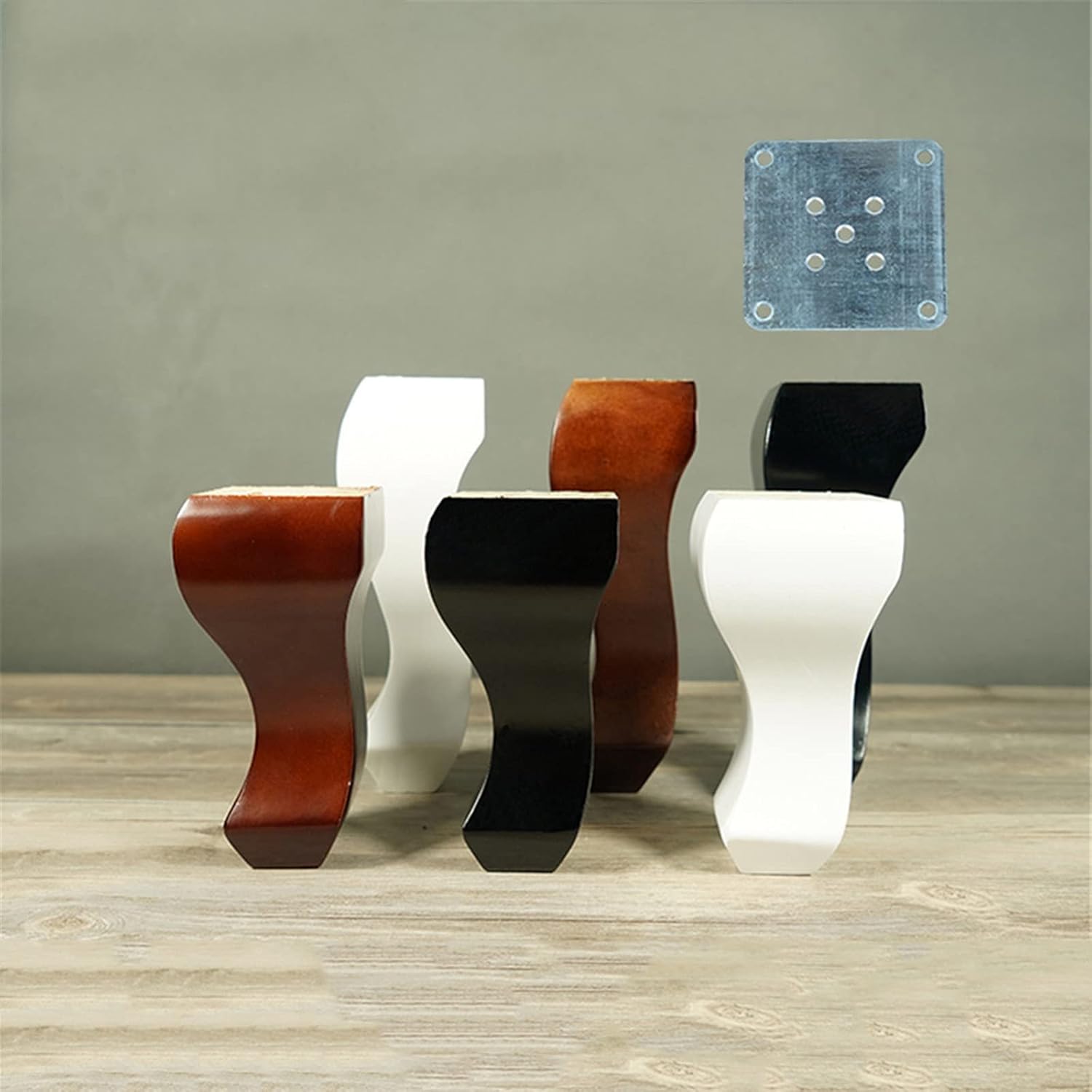 Replacement Furniture Legs Sofa Legs,Solid Wood Table Legs, Wooden Furniture Legs Dresser Legs Tv Desk Table Legs Wood Cabinets Legs,Replacement Furniture Feet, for Shoe Cabinet Ca